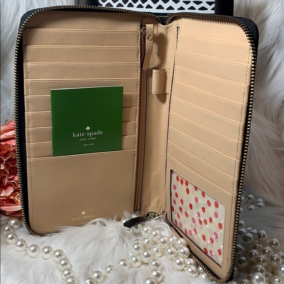 kate spade Handbags - Kate Spade wallet wellesley clutch organizer rare